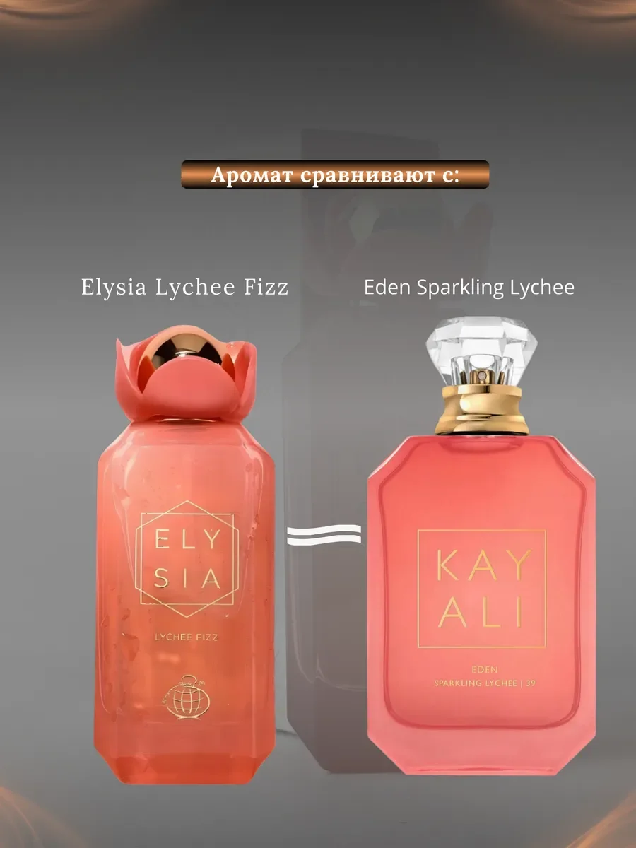 Духи женские арабские LYCHEE FIZZ - миниатюра 3