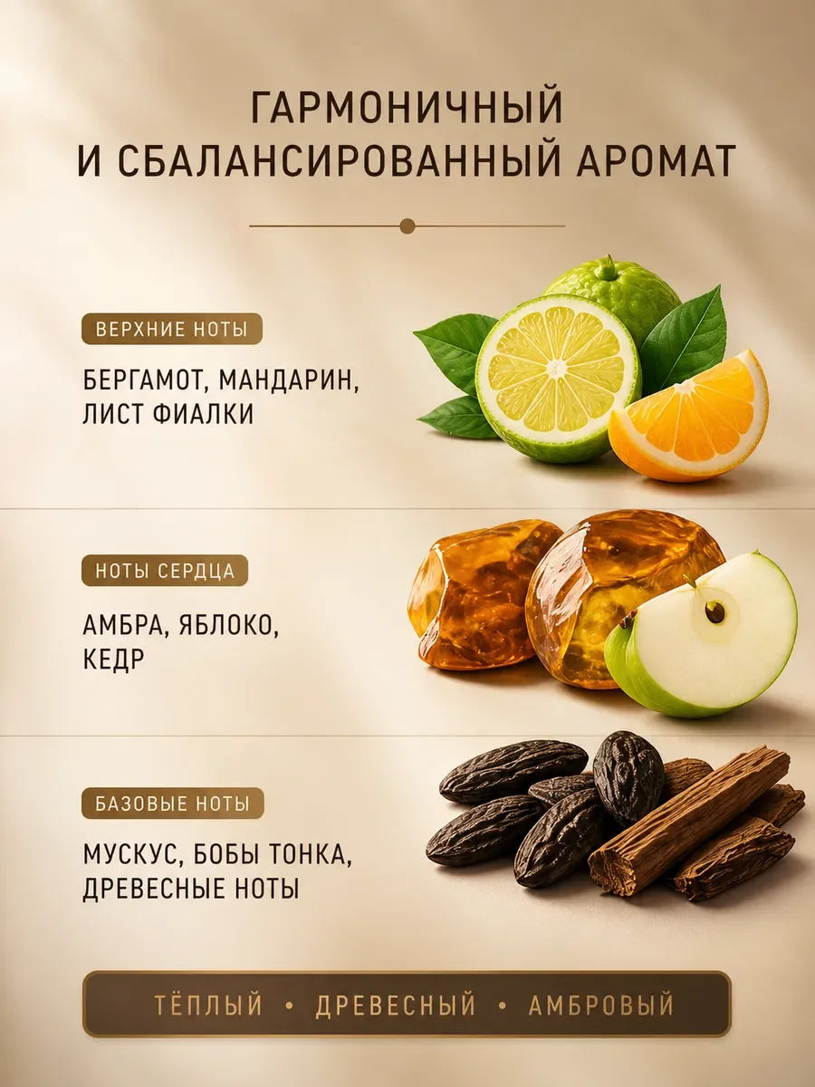 Baldessarini Ambr? амбре мужской парфюм 90 мл - миниатюра 2