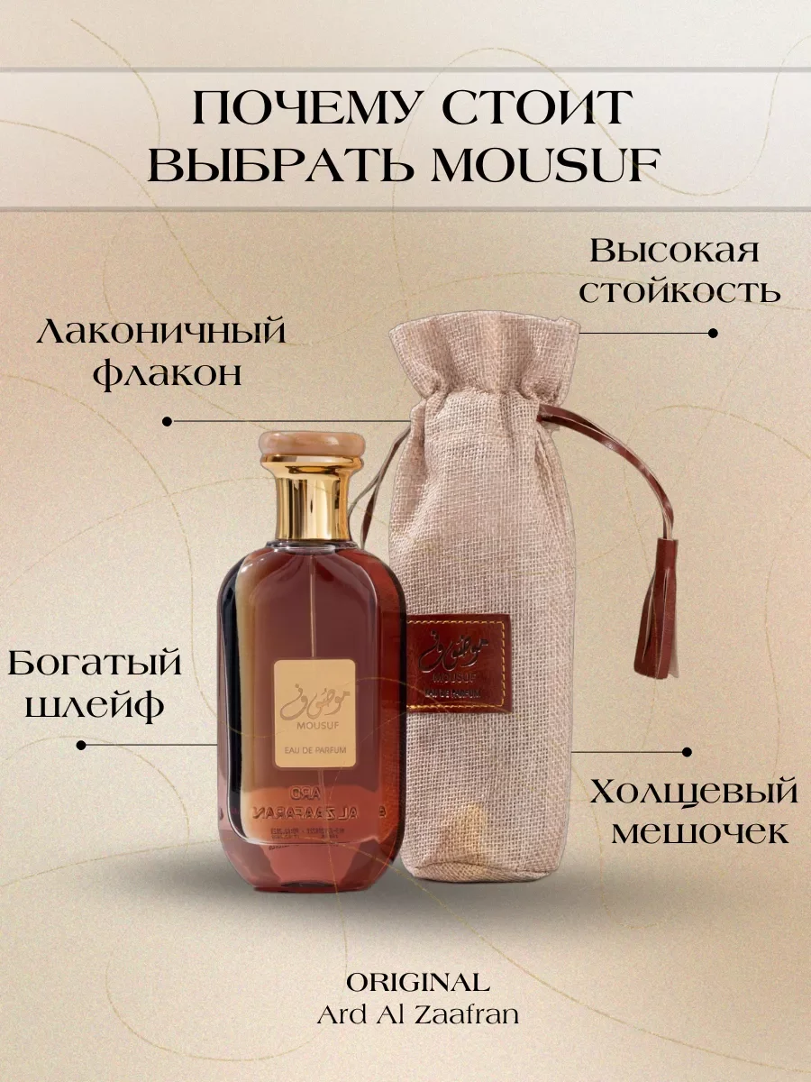 Духи мужские арабские Mousuf - миниатюра 7