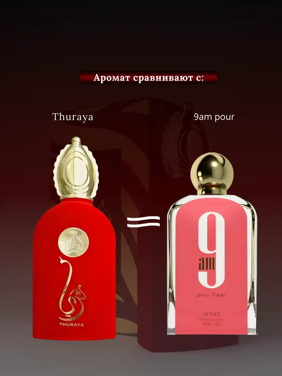 Духи женские арабские Thuraya - миниатюра 3