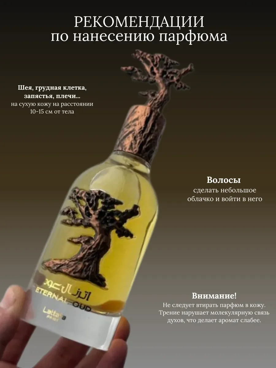 Духи унисекс арабские Lattafa Eternal Oud - миниатюра 7