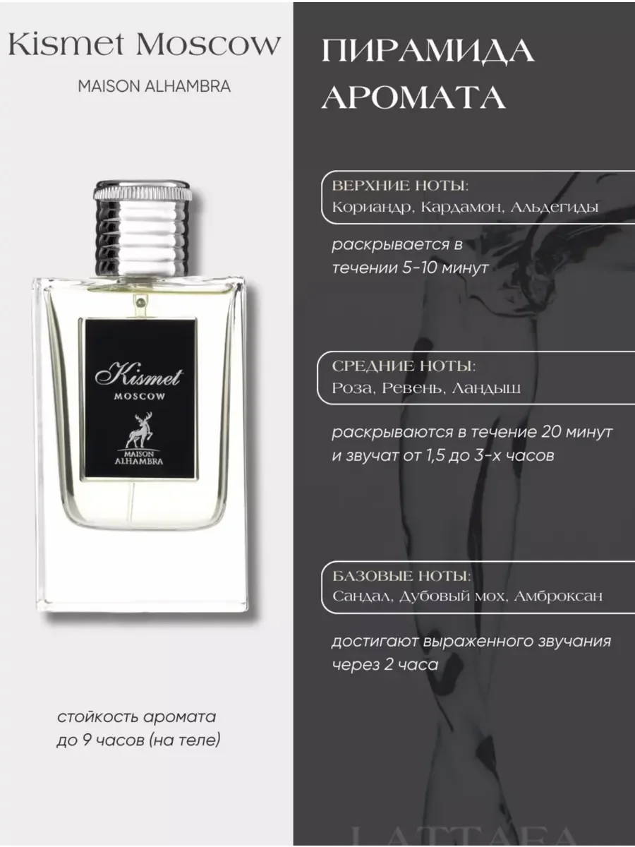 Духи мужские арабские Al Hambra Kismet for Men - миниатюра 2