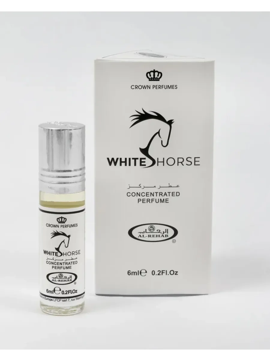 Духи женские и мужские масляные арабские White Horse 6мл - миниатюра 2