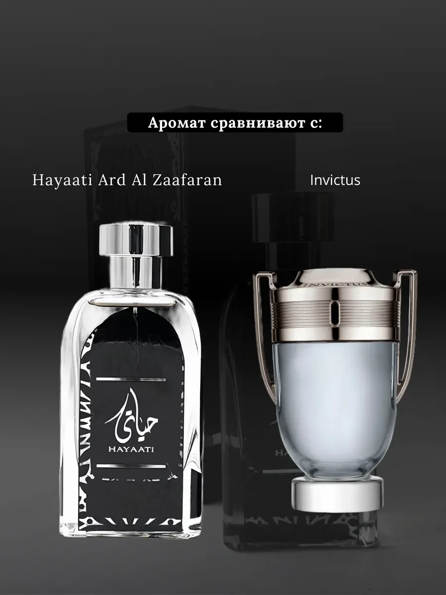 Духи мужские арабские Hayaati Ard Al Zaafaran - миниатюра 5
