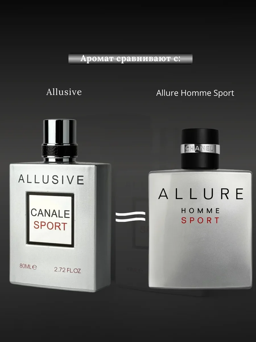 Духи мужские арабские Allusive Canale Sport - миниатюра 4