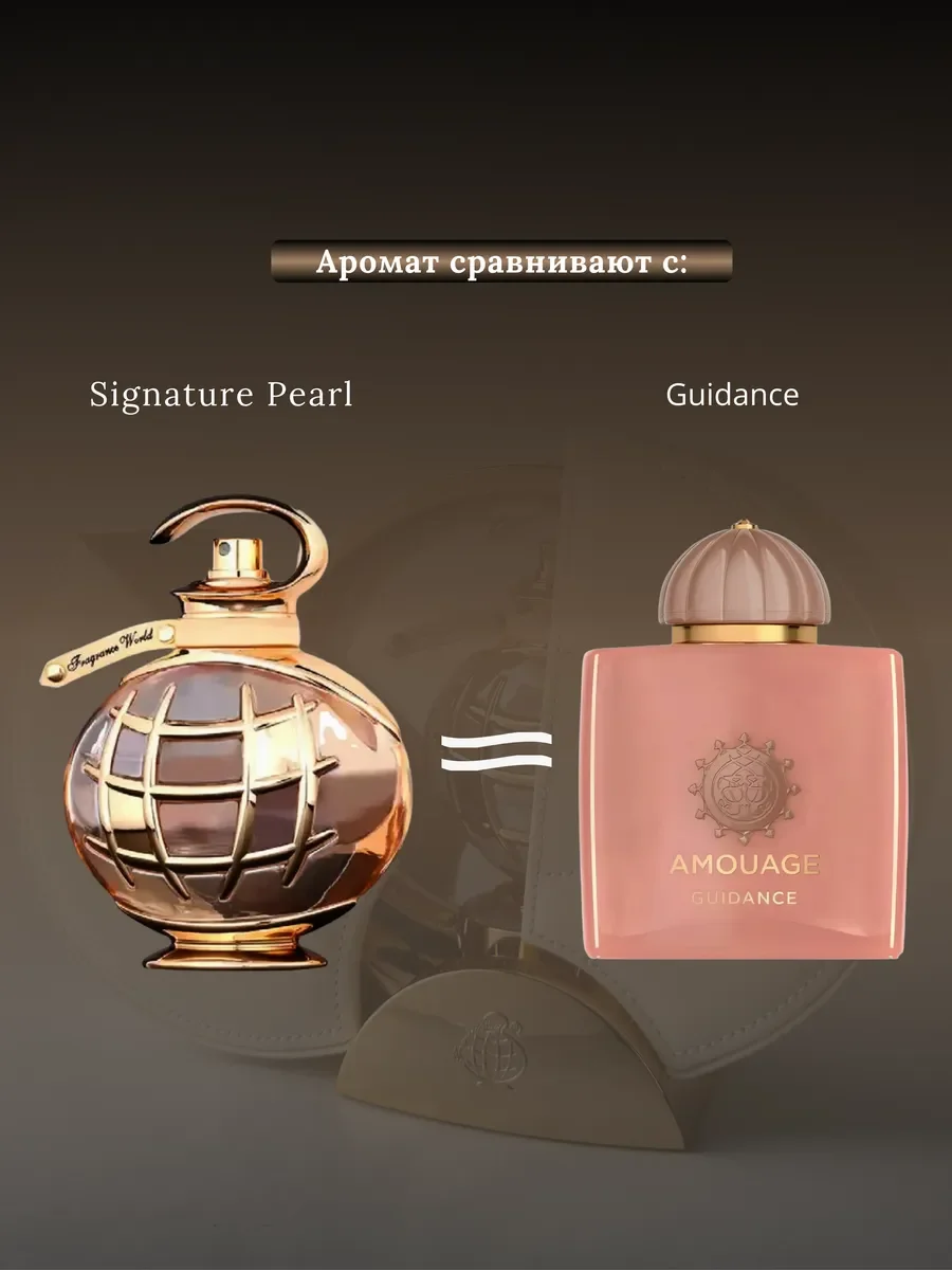 Духи мужские и женские арабские Signature Pearl - миниатюра 3