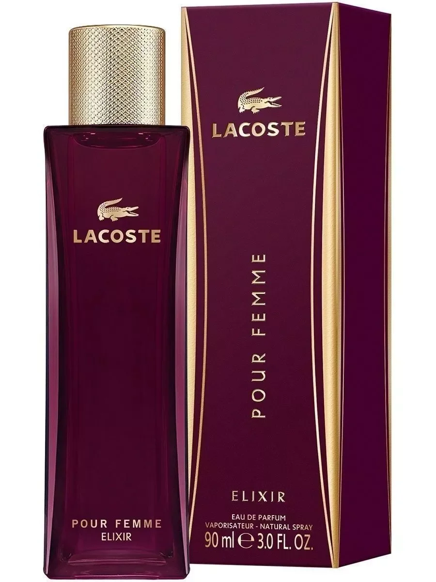 Lacoste Pour Femme Elixir 90 мл Лакост Эликсир - изображение 1