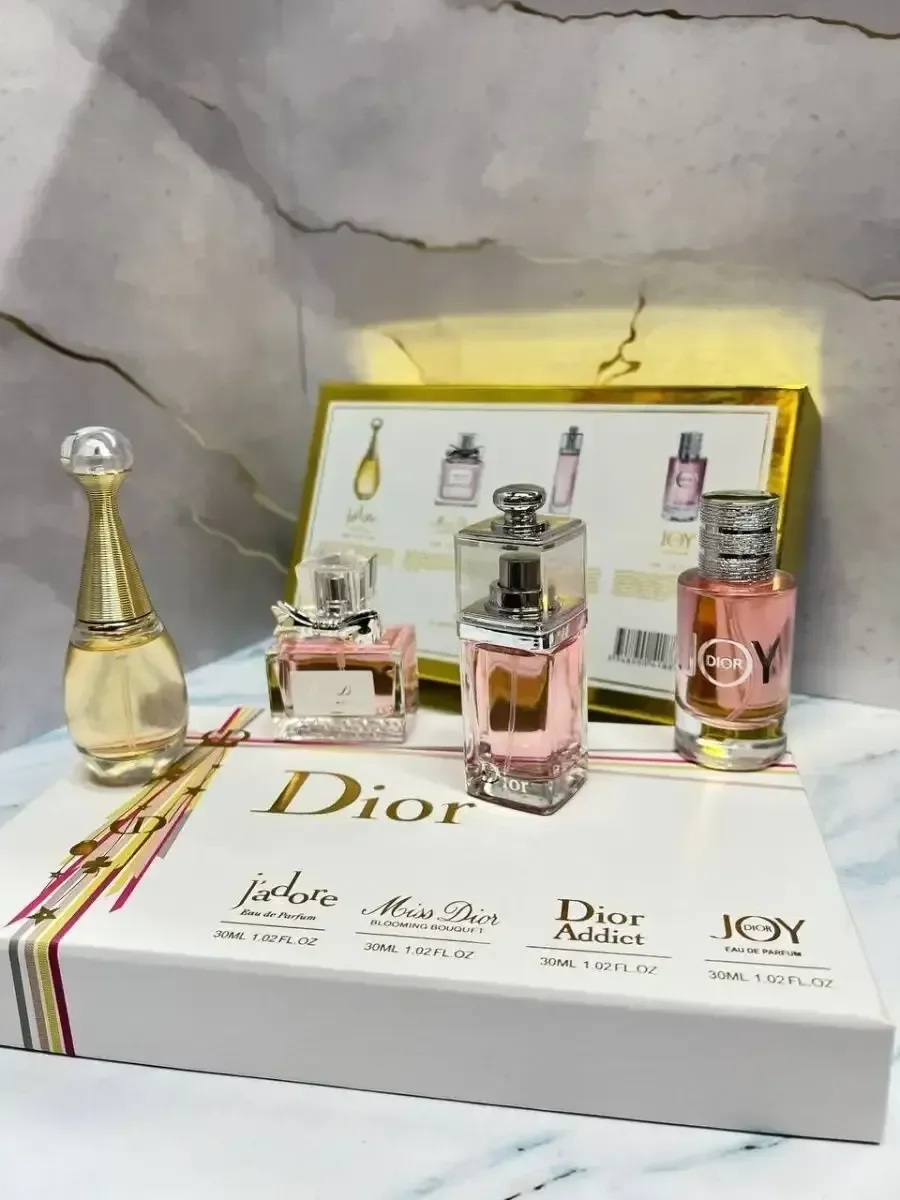 Парфюмерный набор Dior 4х30мл - миниатюра 2