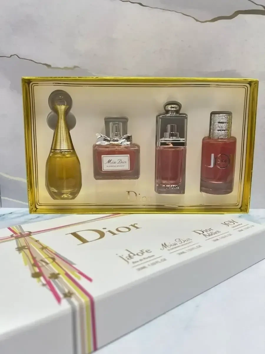 Парфюмерный набор Dior 4х30мл - миниатюра 4