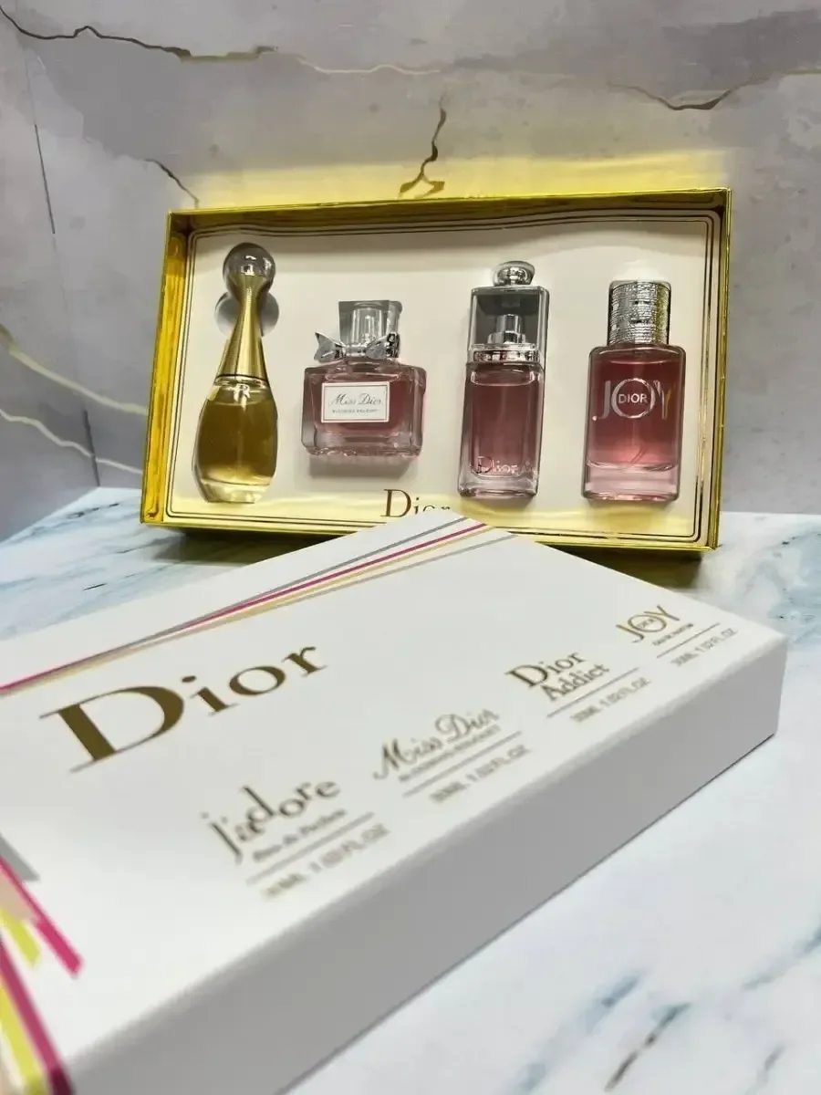 Парфюмерный набор Dior 4х30мл - миниатюра 5