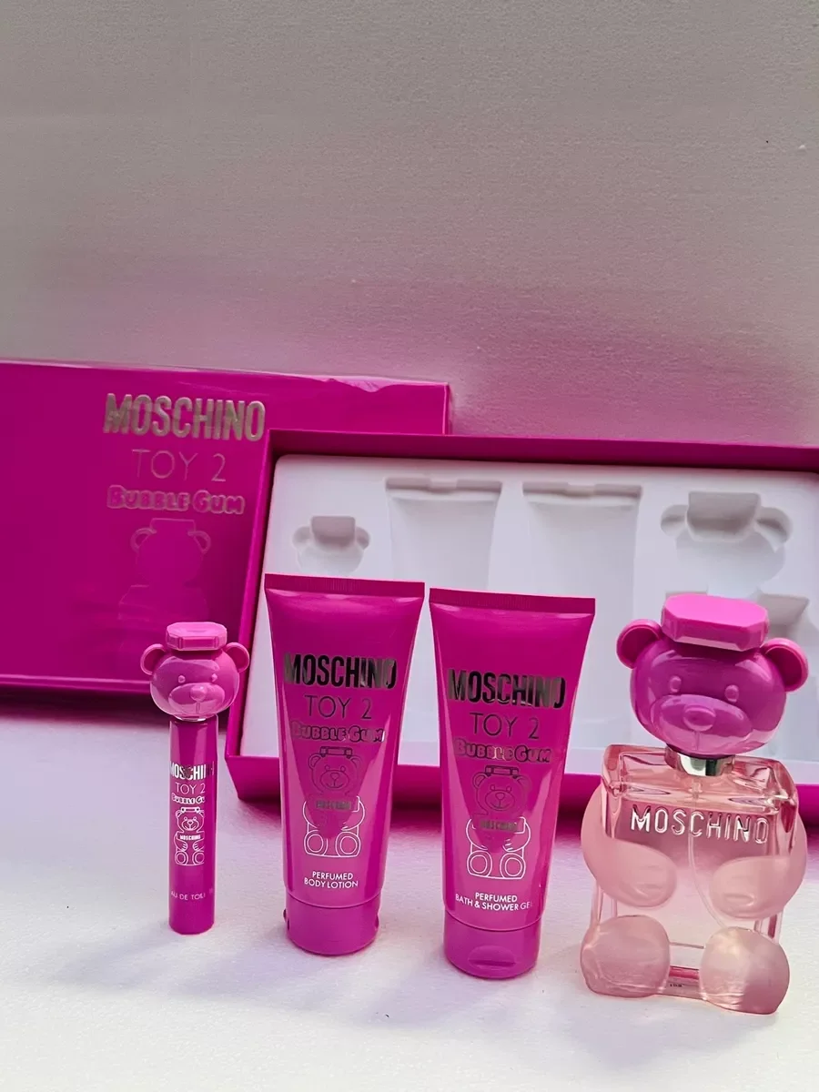Набор Москино - Moschino Toy 2 Bubble Gum 4в1 - миниатюра 2