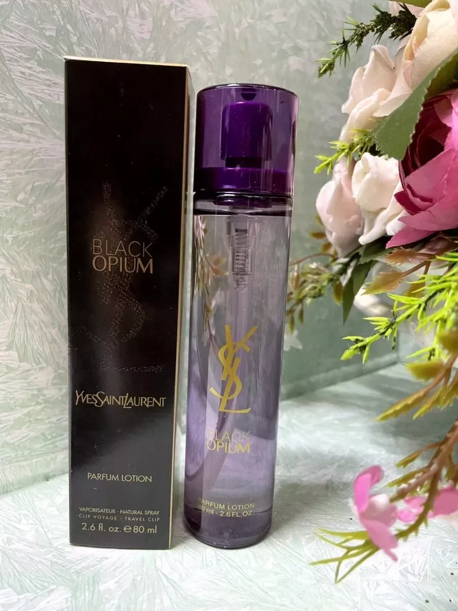 Yves Saint Laurent Black Opium 80 мл Ивсен ларан стойкий - миниатюра 2