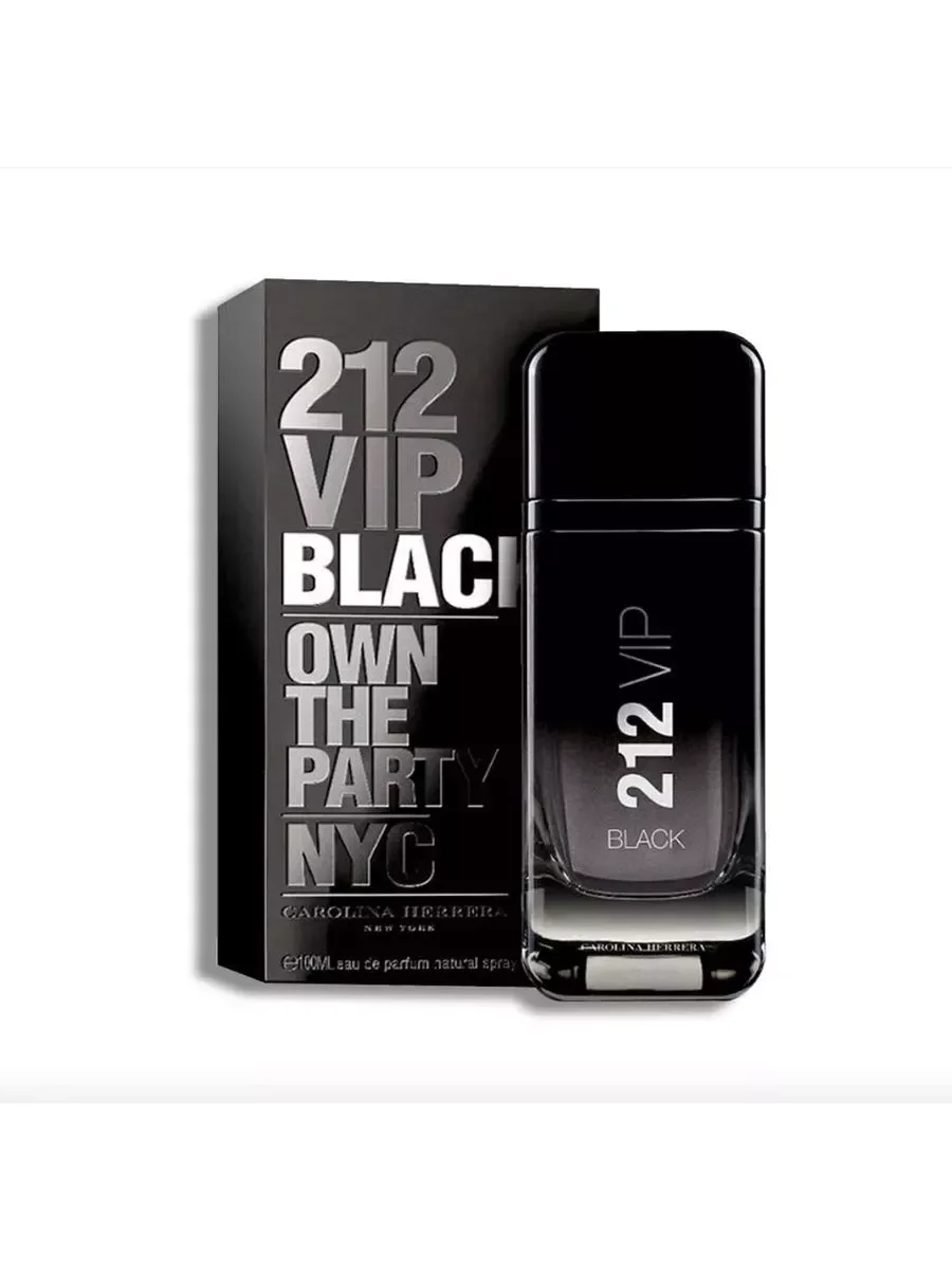 CAROLINA HERRERA 212 VIP MEN BLACK духи 100 мл - изображение 1