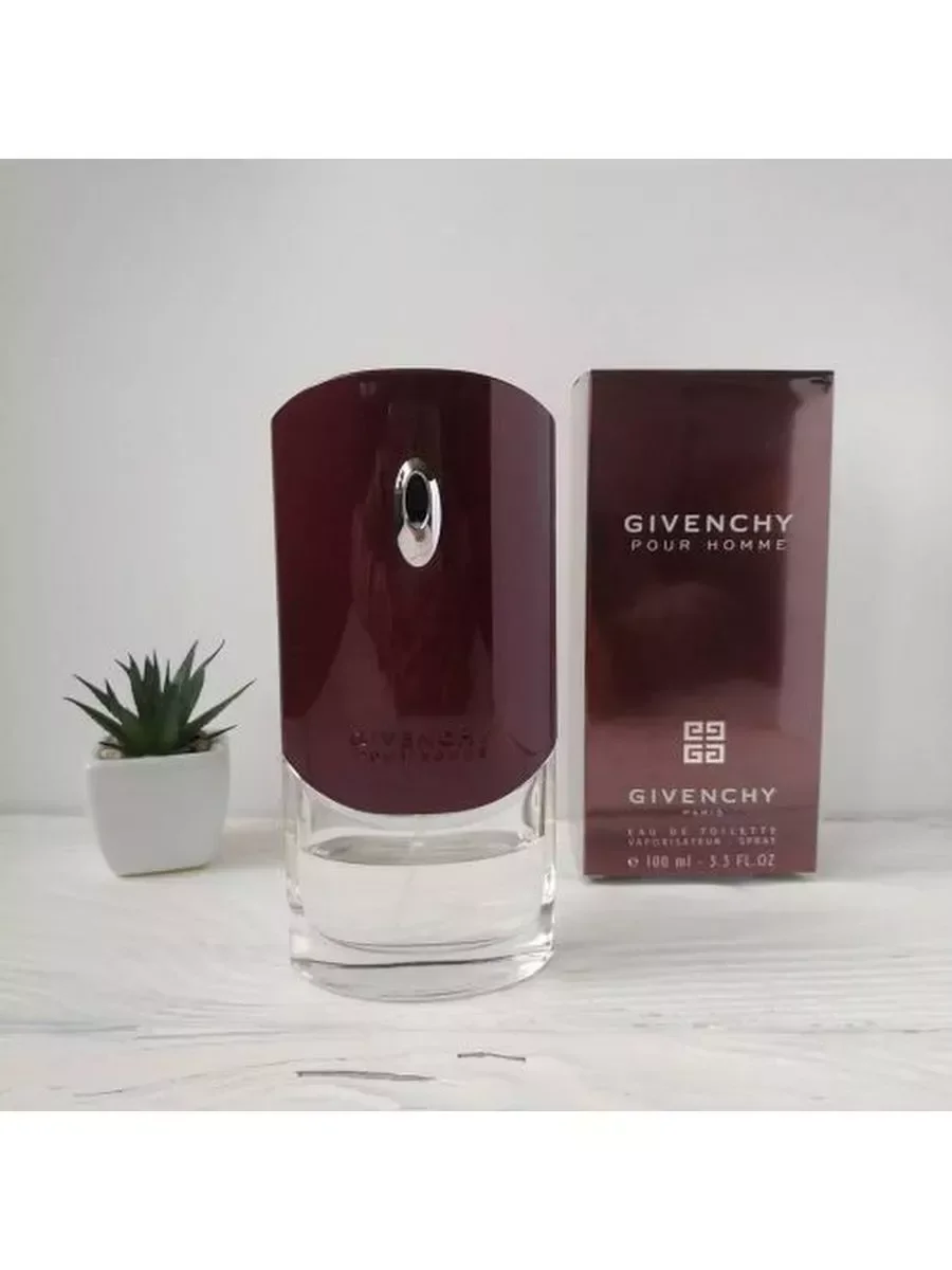 GIVENCHY Pour Homme red 100мл - миниатюра 4