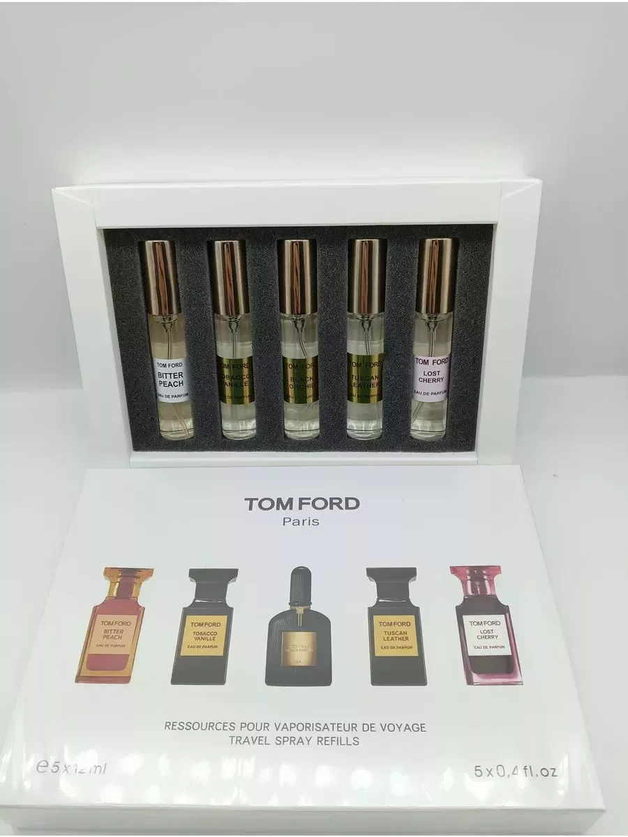 Набор Духов Том Форд 5 по 12 мл Tom Ford Тобако Ваниль - миниатюра 4