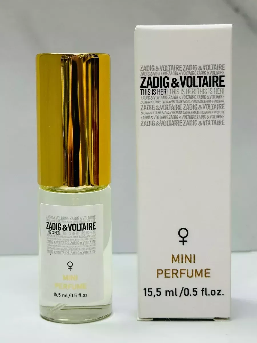 Стойкие мини духи Zadig & Voltaire This is Her 15.5 ml - миниатюра 2