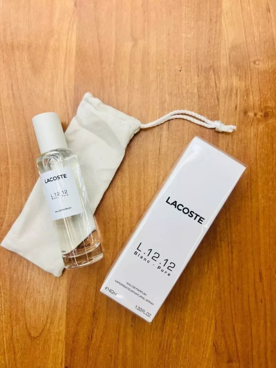 Lacoste L.12.12 Blanc pure 40мл - миниатюра 2