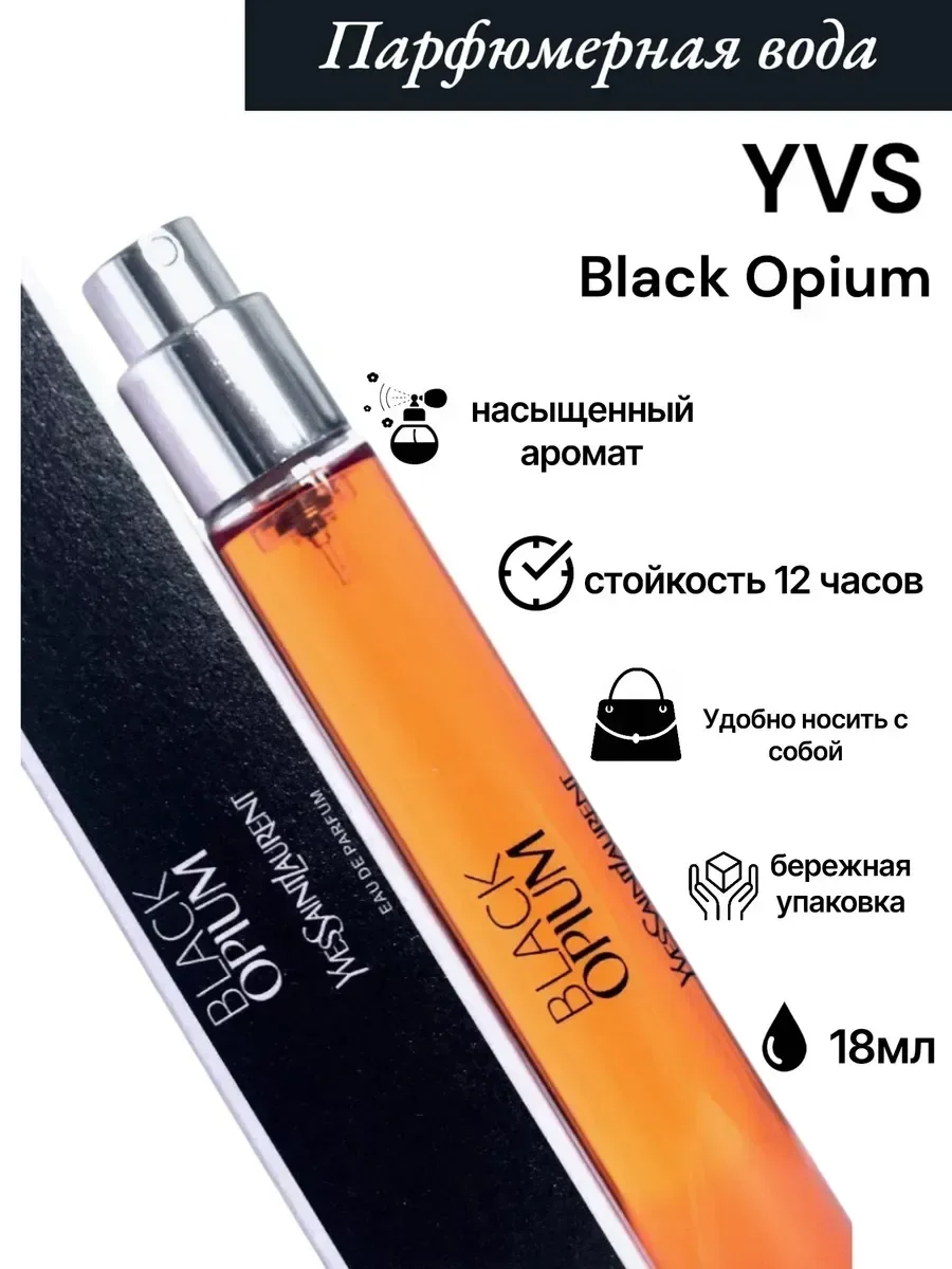 Тестеры Yves Saint Laurent Black Opium 18 мл - миниатюра 2