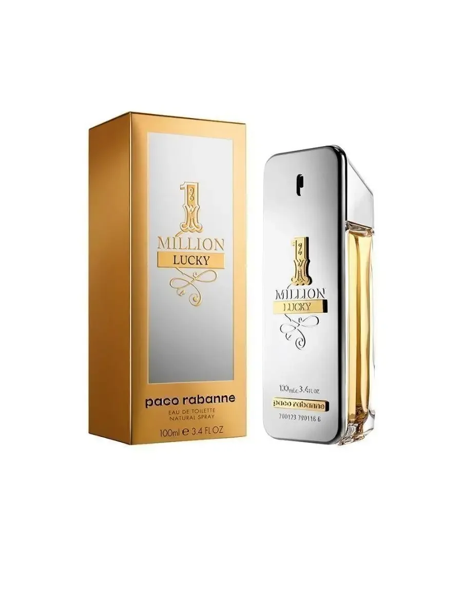 Paco Rabanne One Million Lucky парфюмерная вода 100 ml - миниатюра 2
