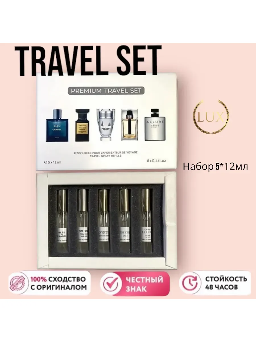 Набор духов Premium travel set 5x12ml - изображение 1