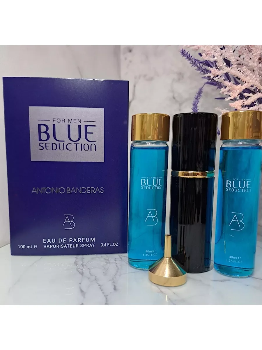 Туалетная вода Blue Seduction 100 мл 3в1 - миниатюра 2