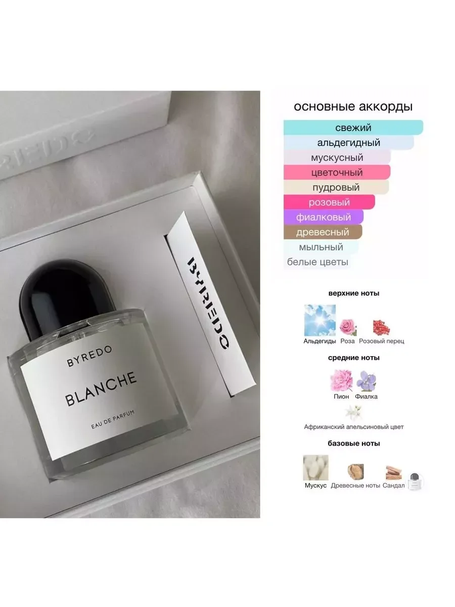 Байредо blanche 100 мл Духи женские - миниатюра 4