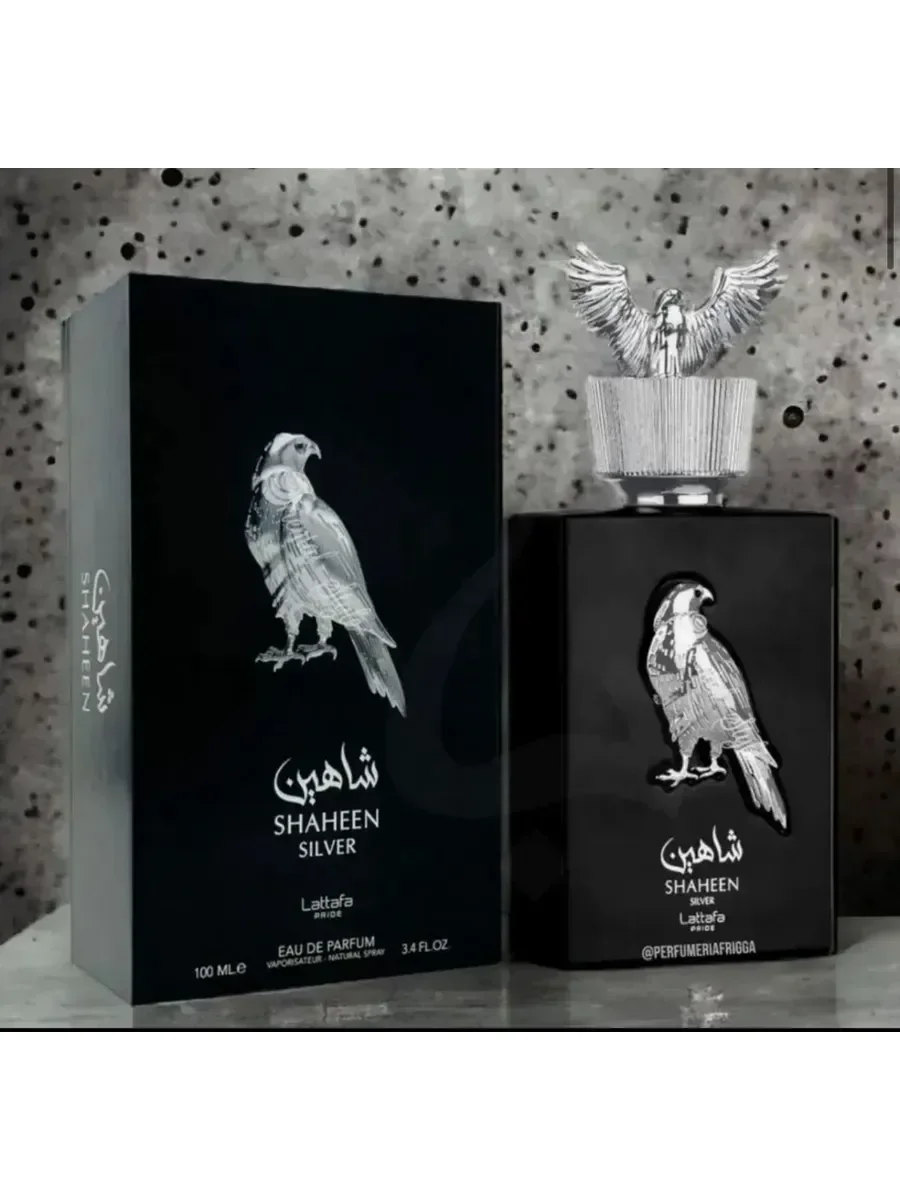 Shaheen Silver Lattafa Perfumes - миниатюра 3