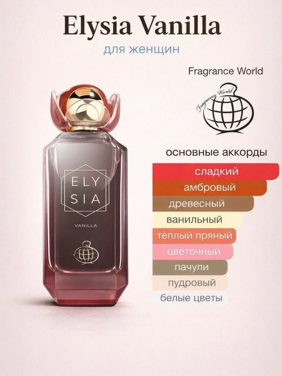 Отливант Пробник Арабские духи Elysia Vanilla - миниатюра 3