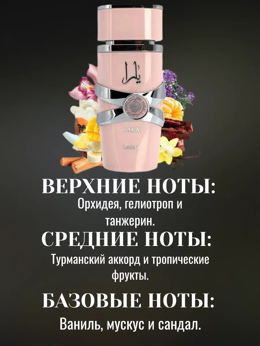 Пробник Отливант Духи YARA 5мл - миниатюра 2
