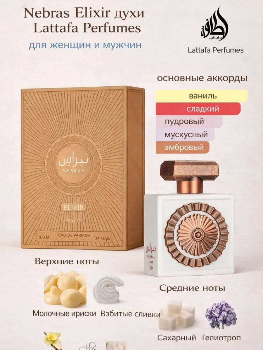 Арабские духи Nebras Elixir - миниатюра 3