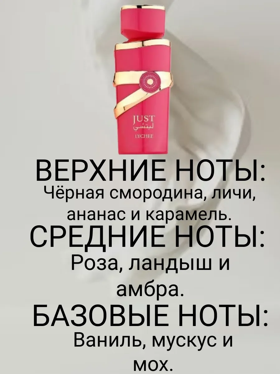Пробник JUST LYCHEE 5ML - миниатюра 2
