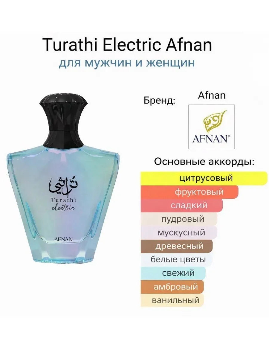 Арабские духи Turathi Electric - миниатюра 4