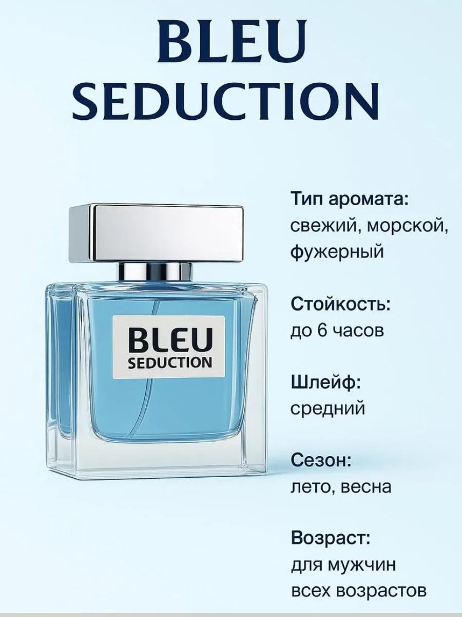 Арабские духи Bleu Seduction - миниатюра 4