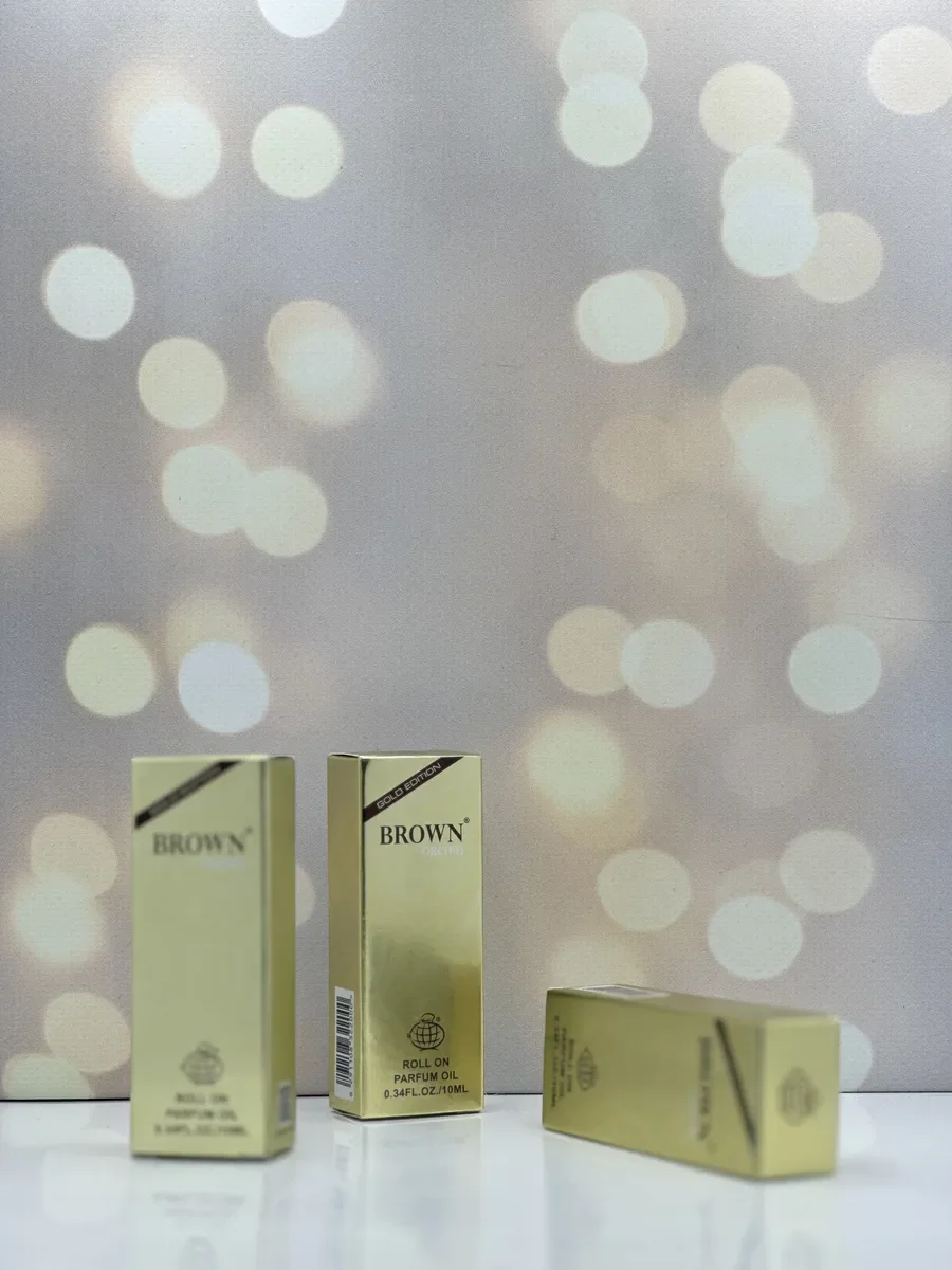 Масляные арабские духи Brown Orchid Gold edition - миниатюра 3