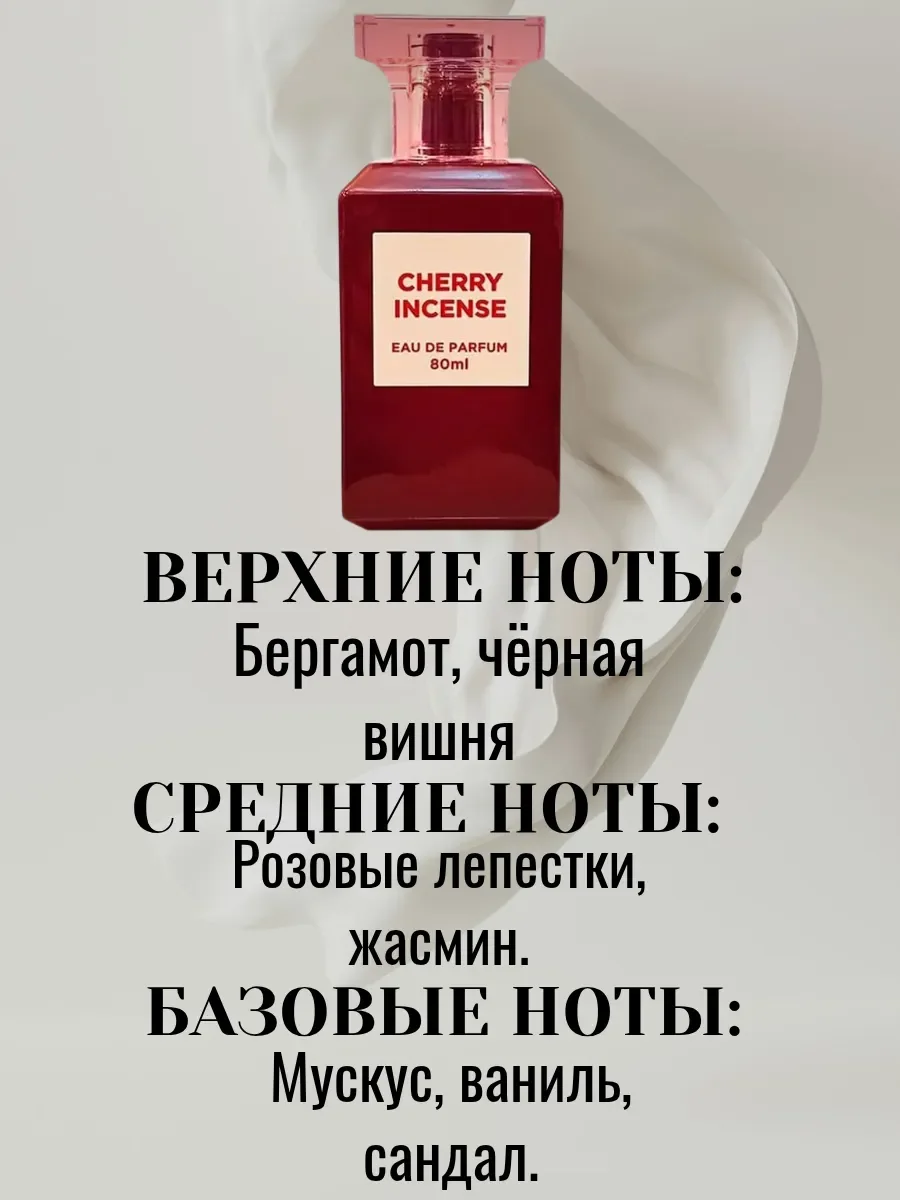 Духи CHERRY INCENSE 80ML - миниатюра 2