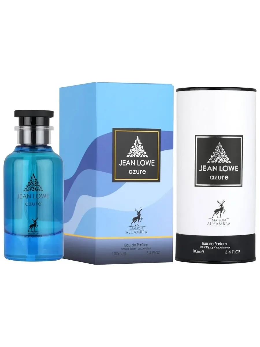 Арабские духи Jean Lowe Azure 100 мл - миниатюра 2