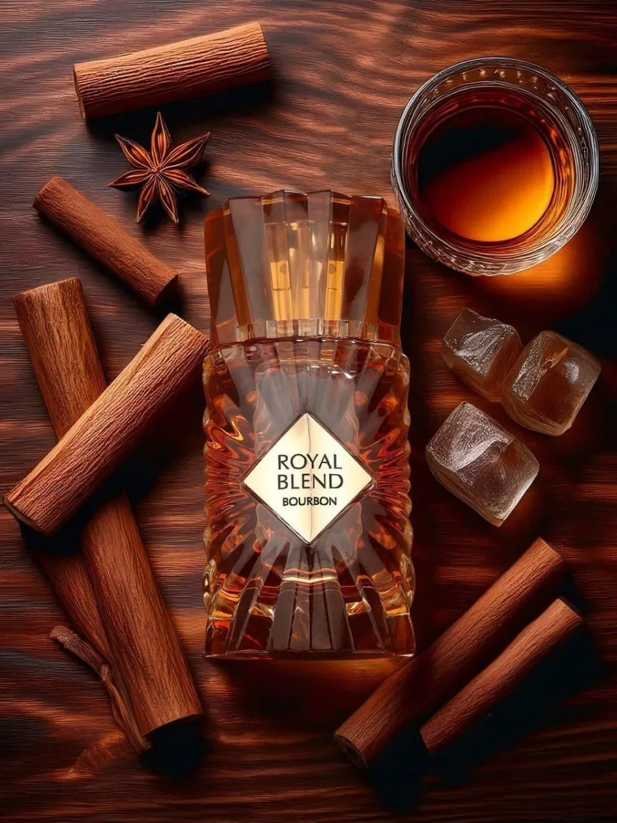 Арабские Духи ROYAL BLEND BOURBON 10мл - миниатюра 2