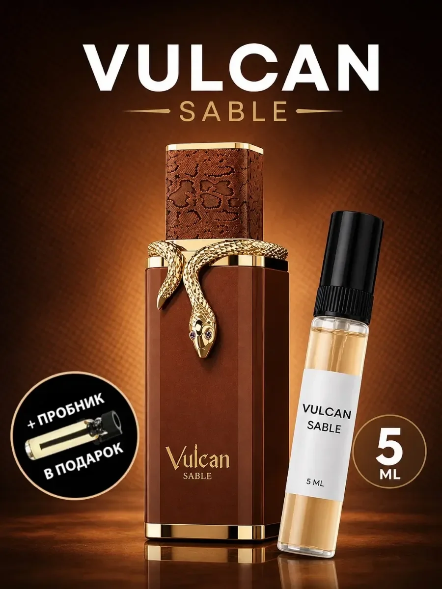 Пробник Отливант Vulcan Sable - изображение 1