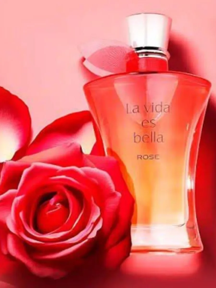 Арабские духи La Vida Es Bella Rose - миниатюра 2