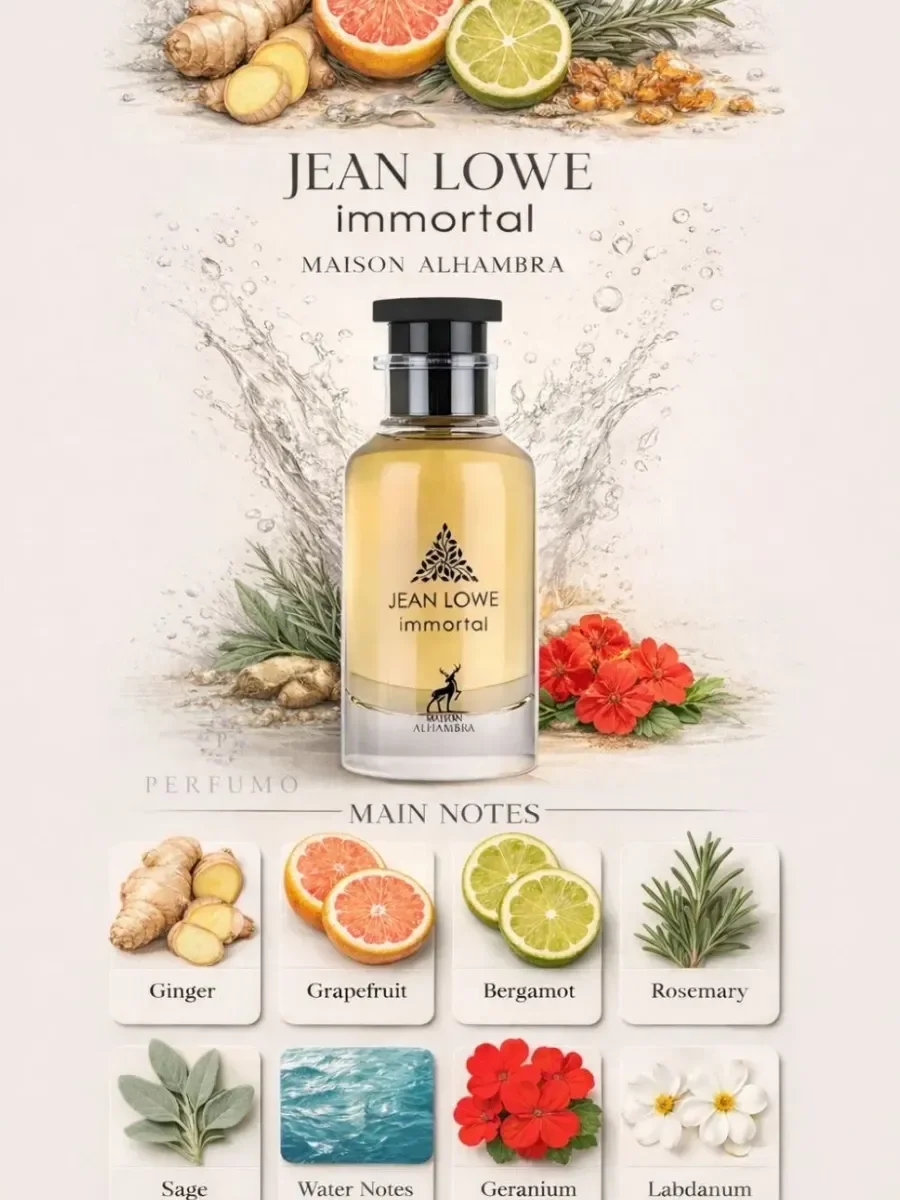 Арабские духи Jean Lowe Immortel 100 мл - миниатюра 3
