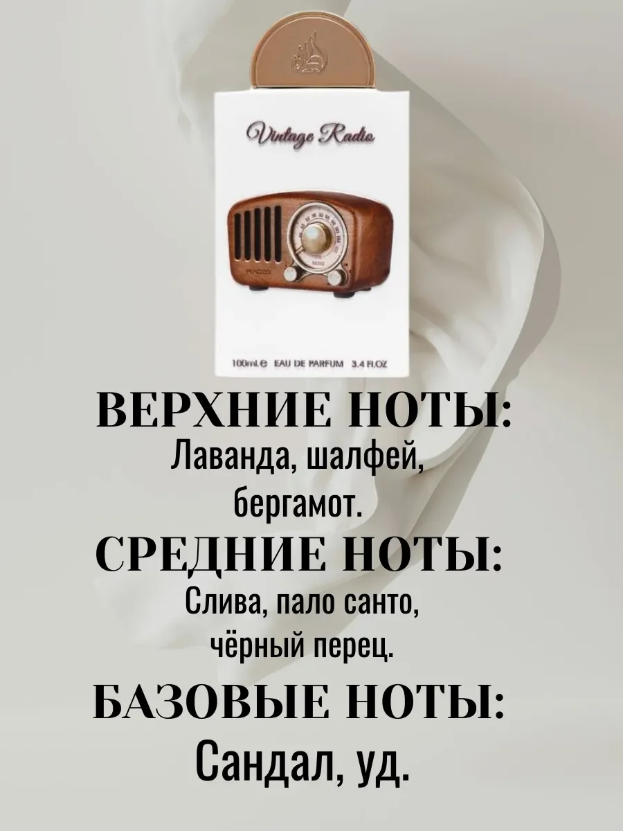 Пробник Vintage Radio 5ML - миниатюра 3