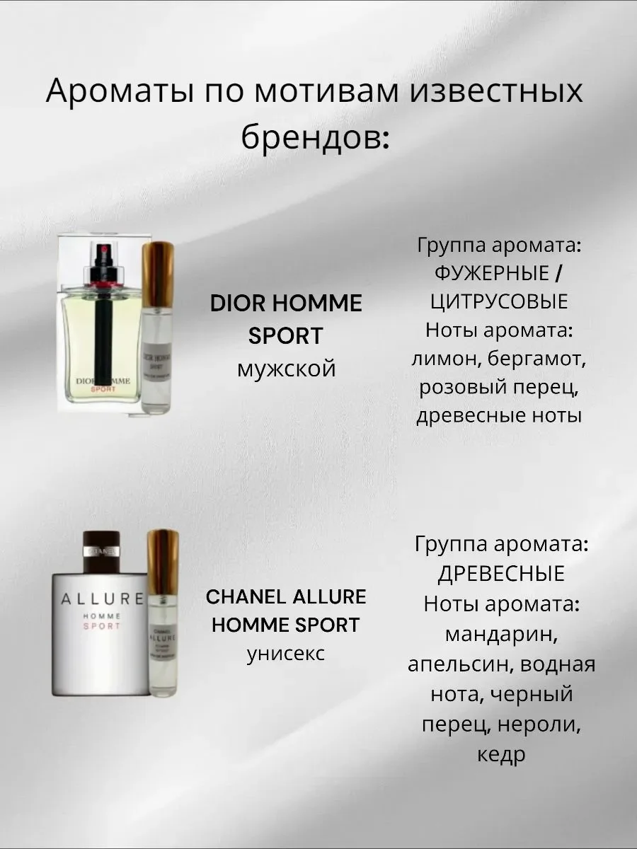 Набор мужских духов 5в1 - миниатюра 3