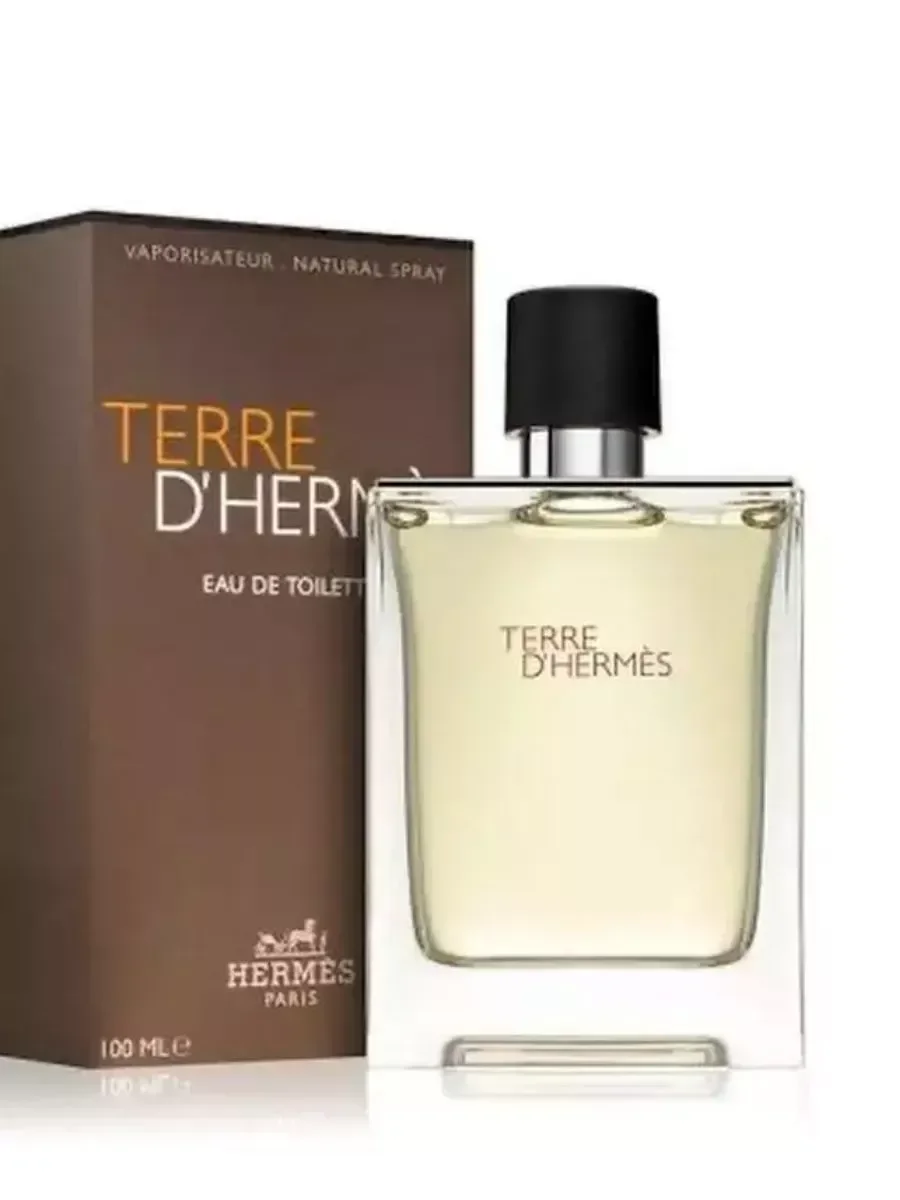 Парфюмерная вода HERMES TERRE D' YERMES одекалон Нермес - миниатюра 2