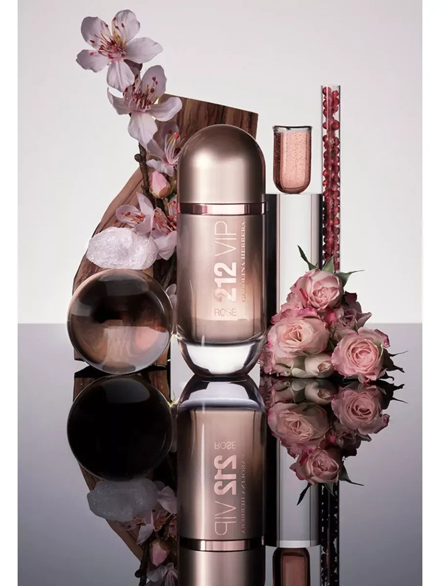CAROLINA HERRERA 212 VIP Rose 80ml - миниатюра 2