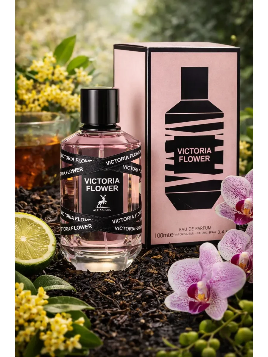 Арабские духи женские Victoria Flower 100мл - миниатюра 3