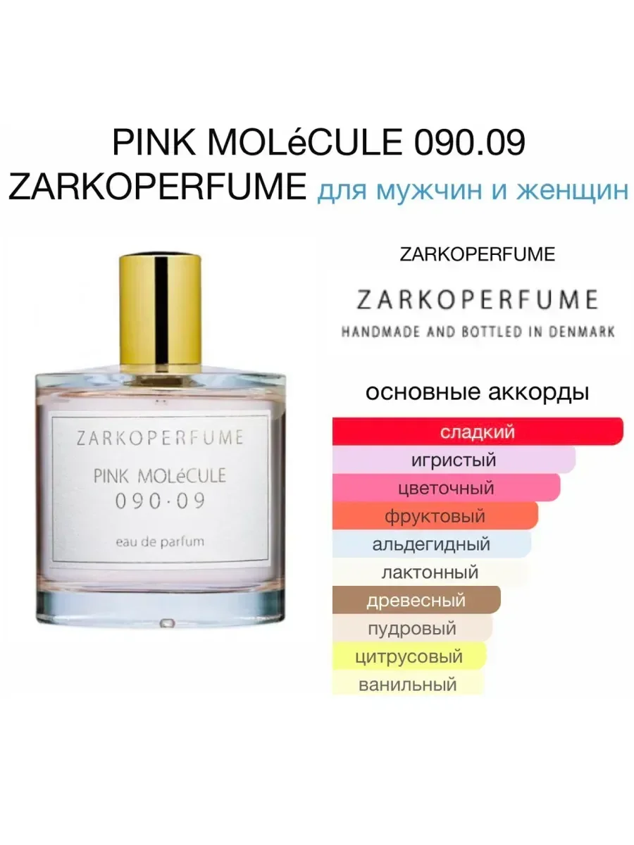 Духи Pink Molecule 090 09 Заркопарфюм - миниатюра 2