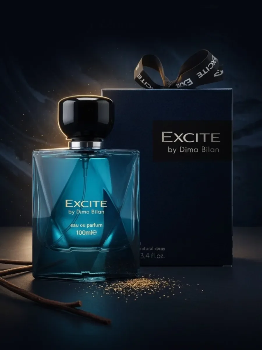Арабские духи мужские Excite By Dima Bilan 100ml - миниатюра 5