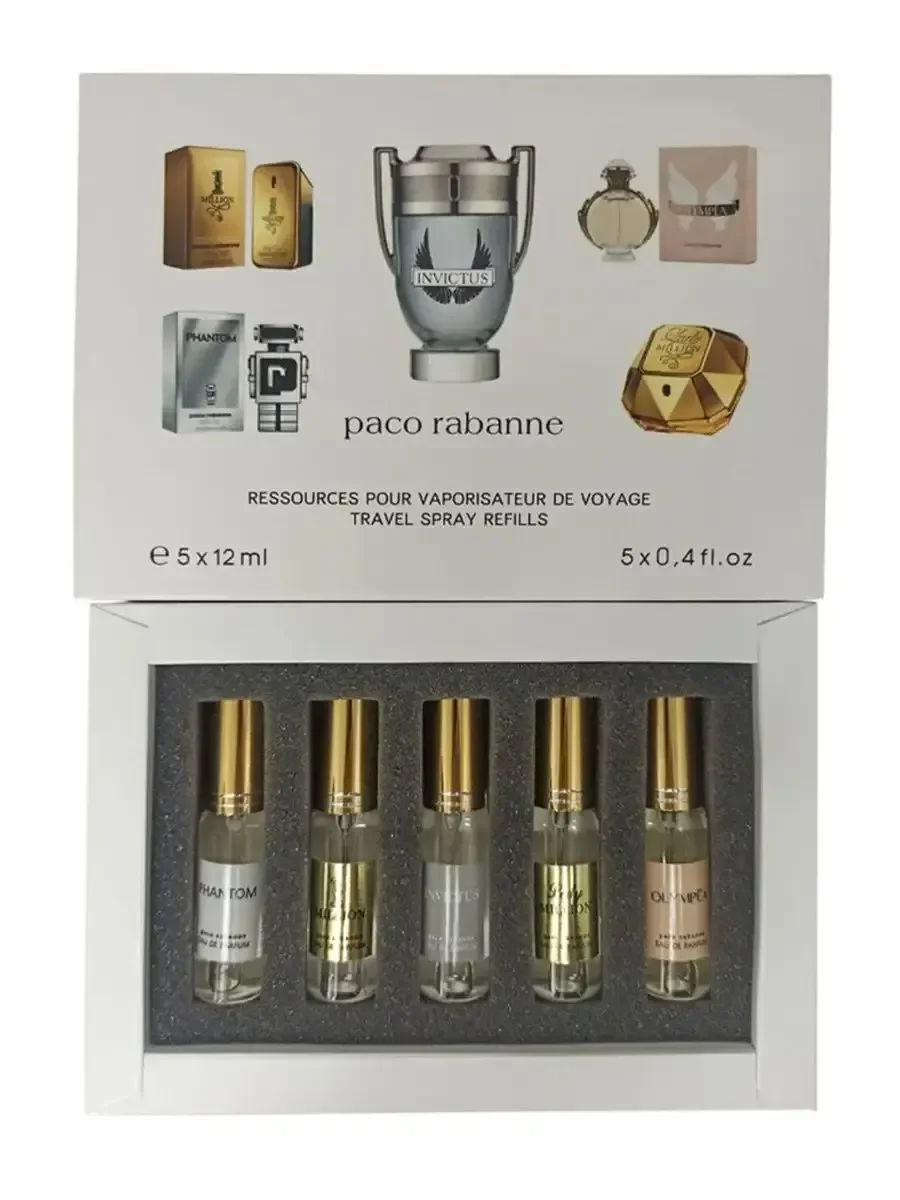духов PACO RABANNE 5в1 - миниатюра 2