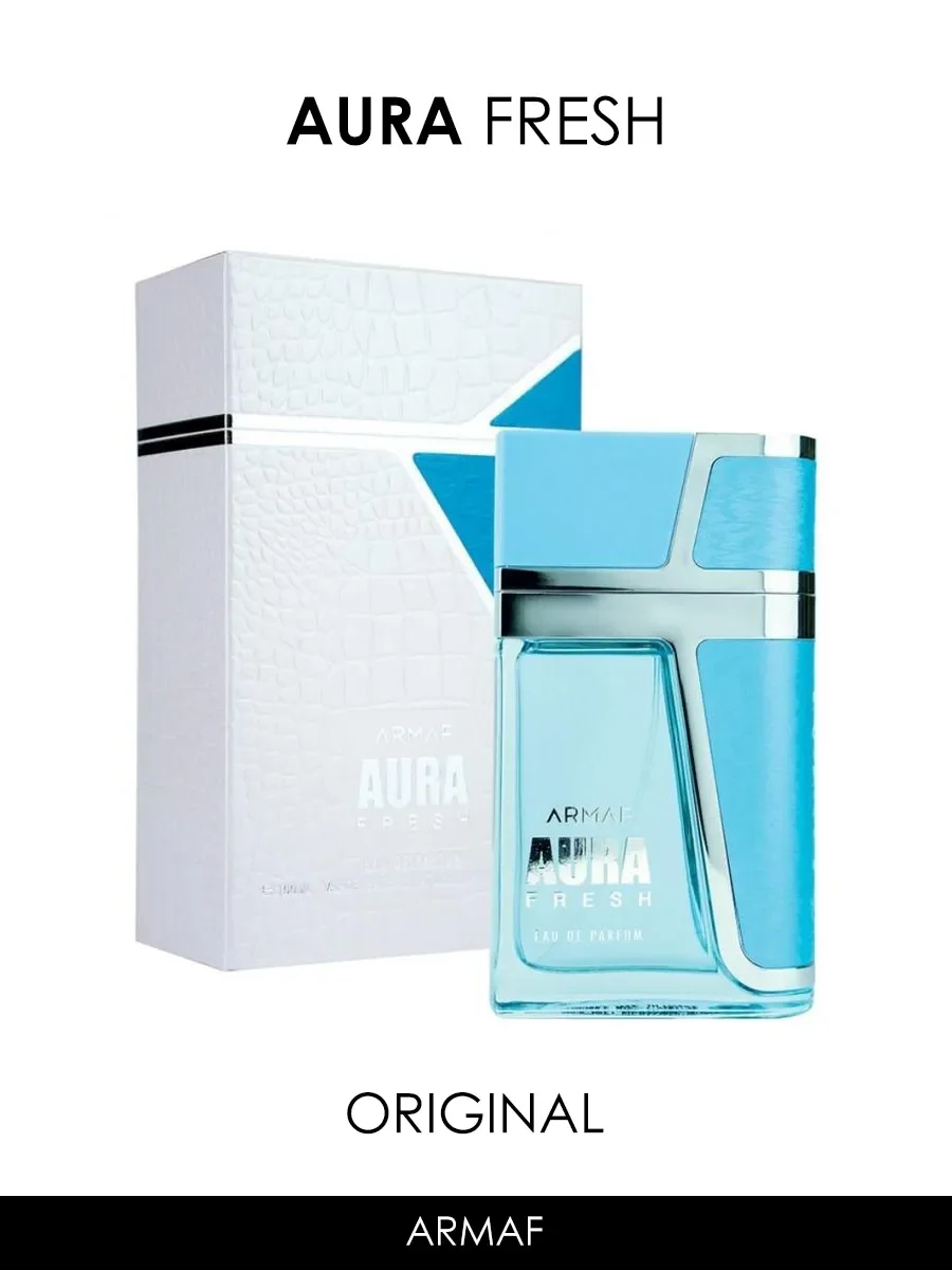 Арабские духи мужские Aura Fresh 100ml - миниатюра 2