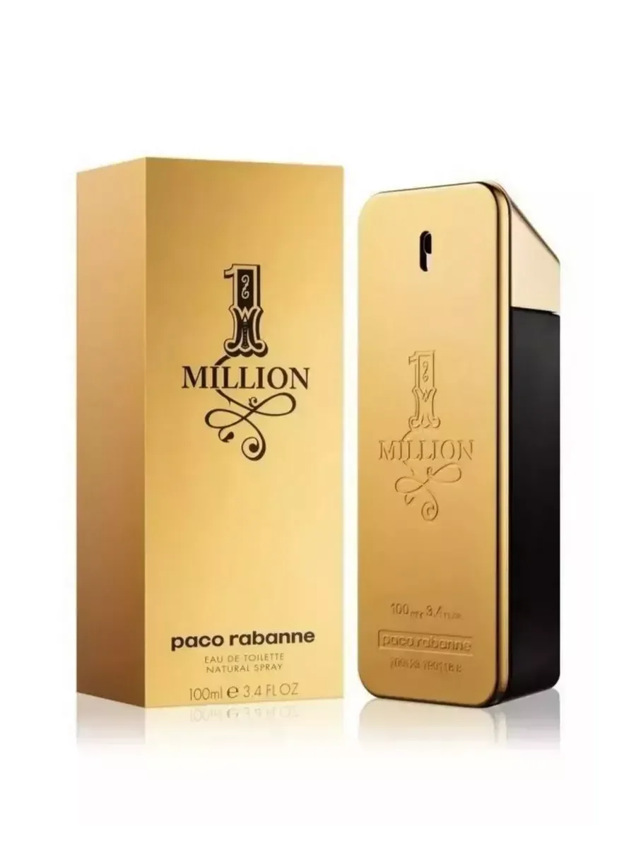 1 million paco rabanne 100 мл Ван Миллион - миниатюра 3